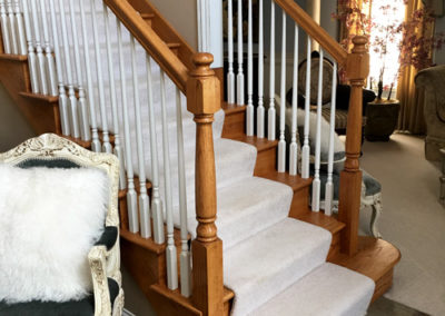 Oak-Staircase-Refinishing-Before-Paint